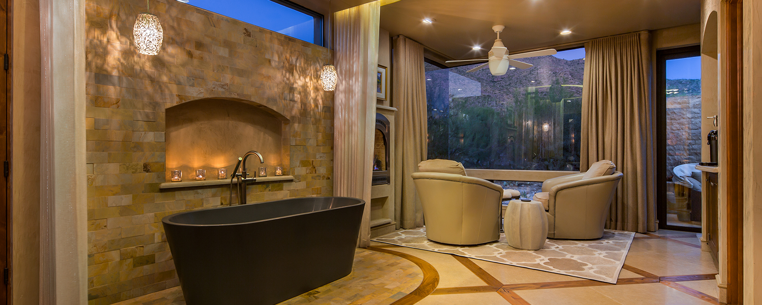Canyon Spirit Bathroom designed by Dorado Designs