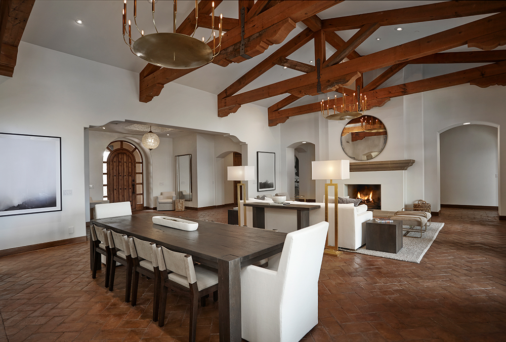 Modern Elegance - Living Room Area